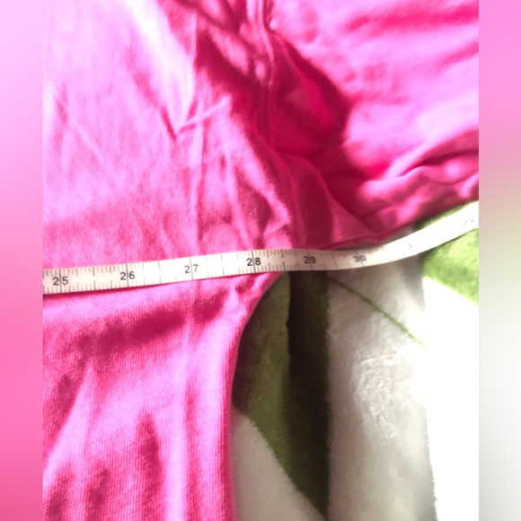 🆕 Champion Oversized Crop logo Hoodie hot pink size XL - Picture 10 of 14